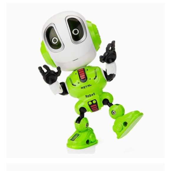 🍀NIB 🤖 Interactive Mini Robot Toy - Picture 2 of 10